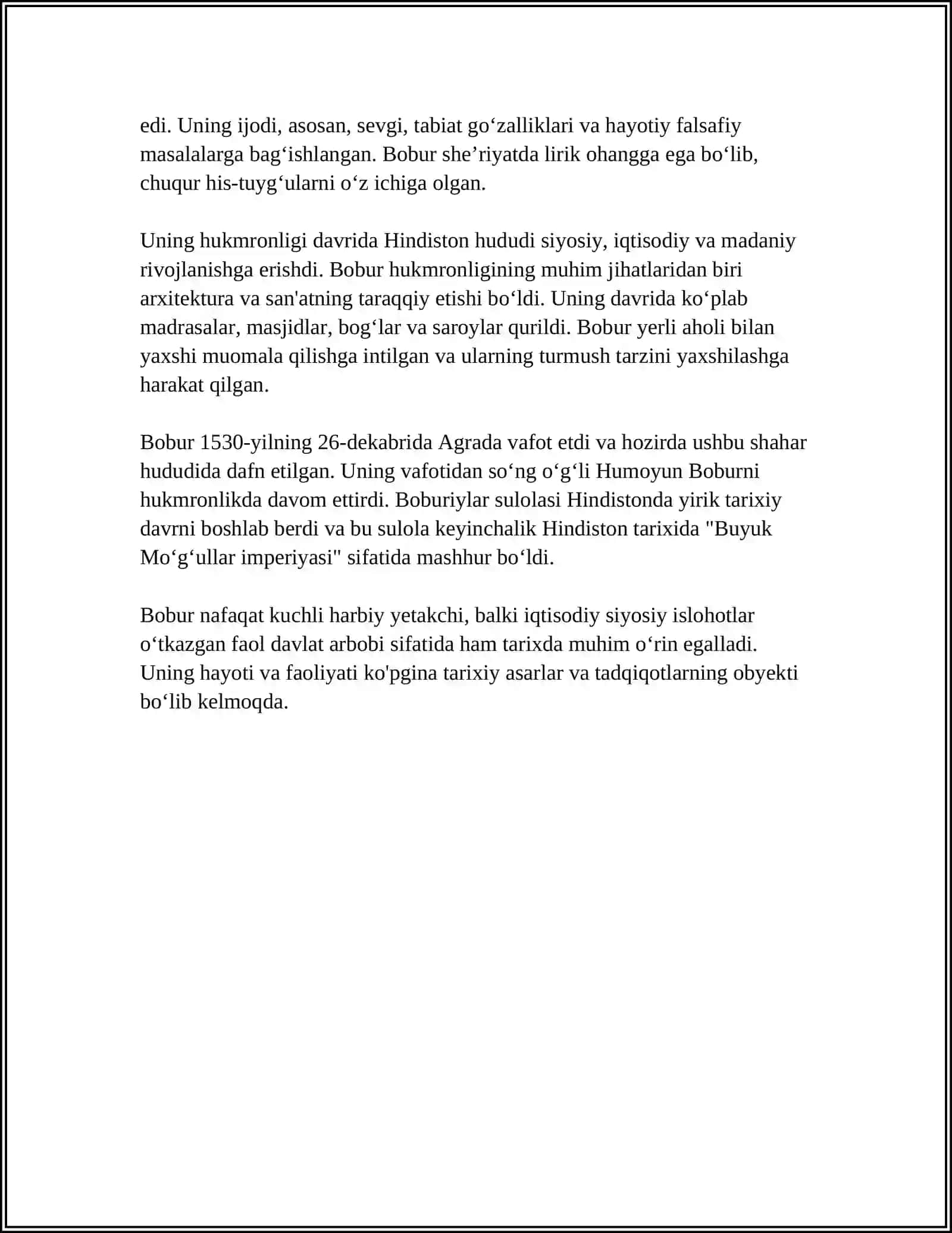 SINO TIBBIYOT TEXNIKUMI REFERAT 4