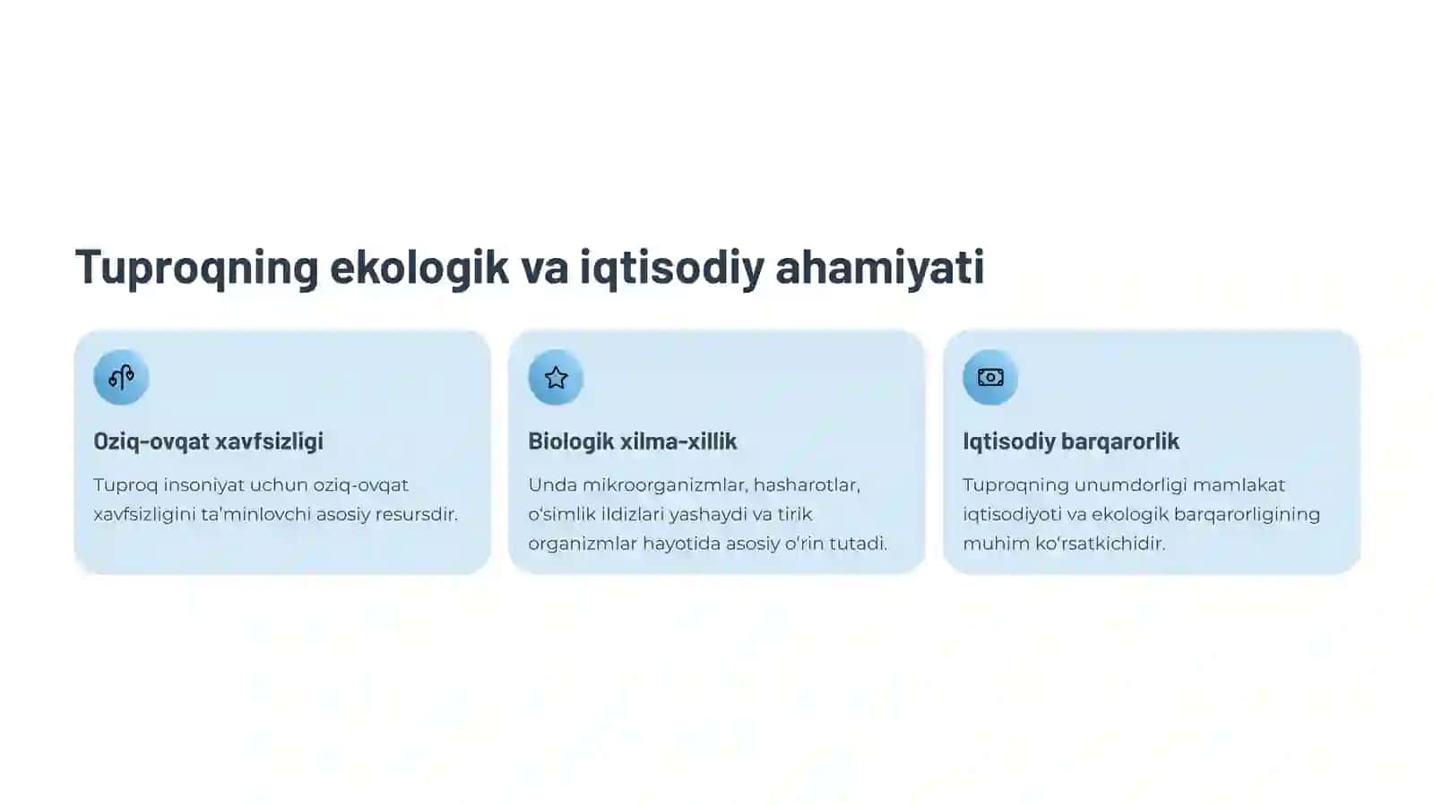 Tuproqlarni ishlatishda ekologik ta’sirlar 4
