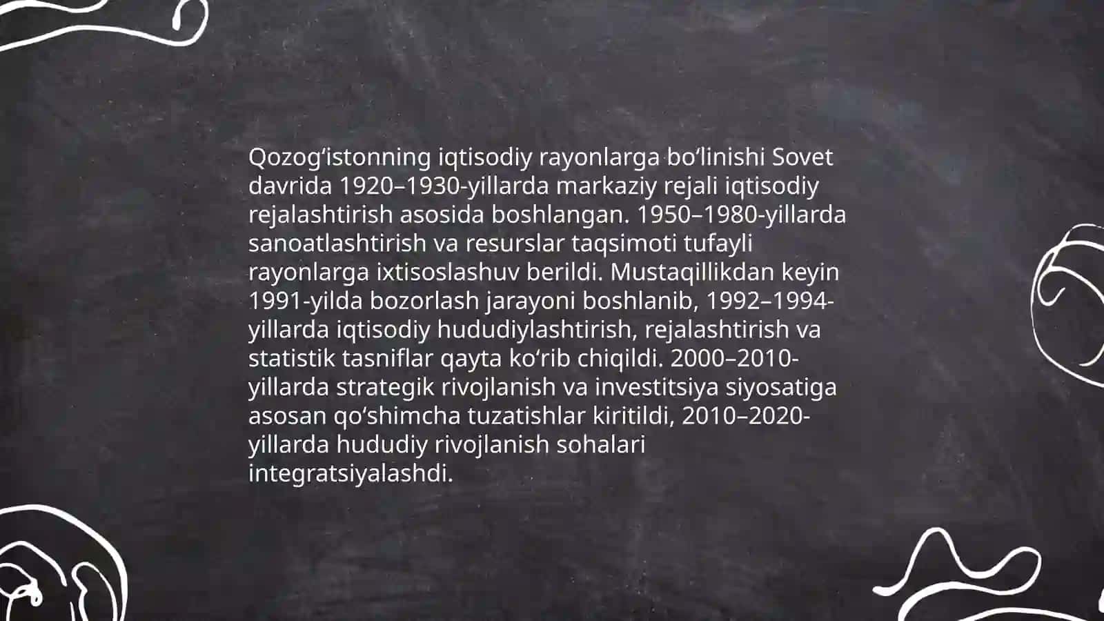 Qozoģiston Respublikasining iqtisodiy rayonlari 4