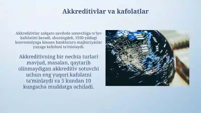 Xalqaro tijoratbanklarining funksiyalari 4