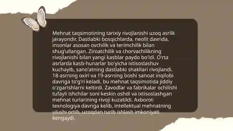 Mehnat Taqsimoti Tushunchasi 4