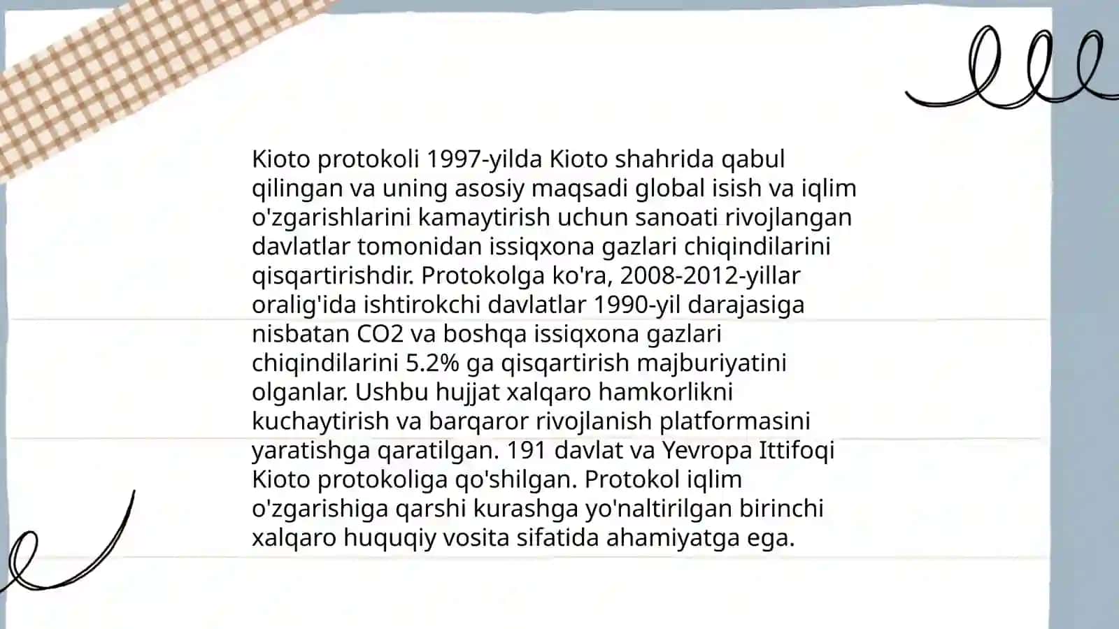 Kioto protokoli haqida tushuncha 4