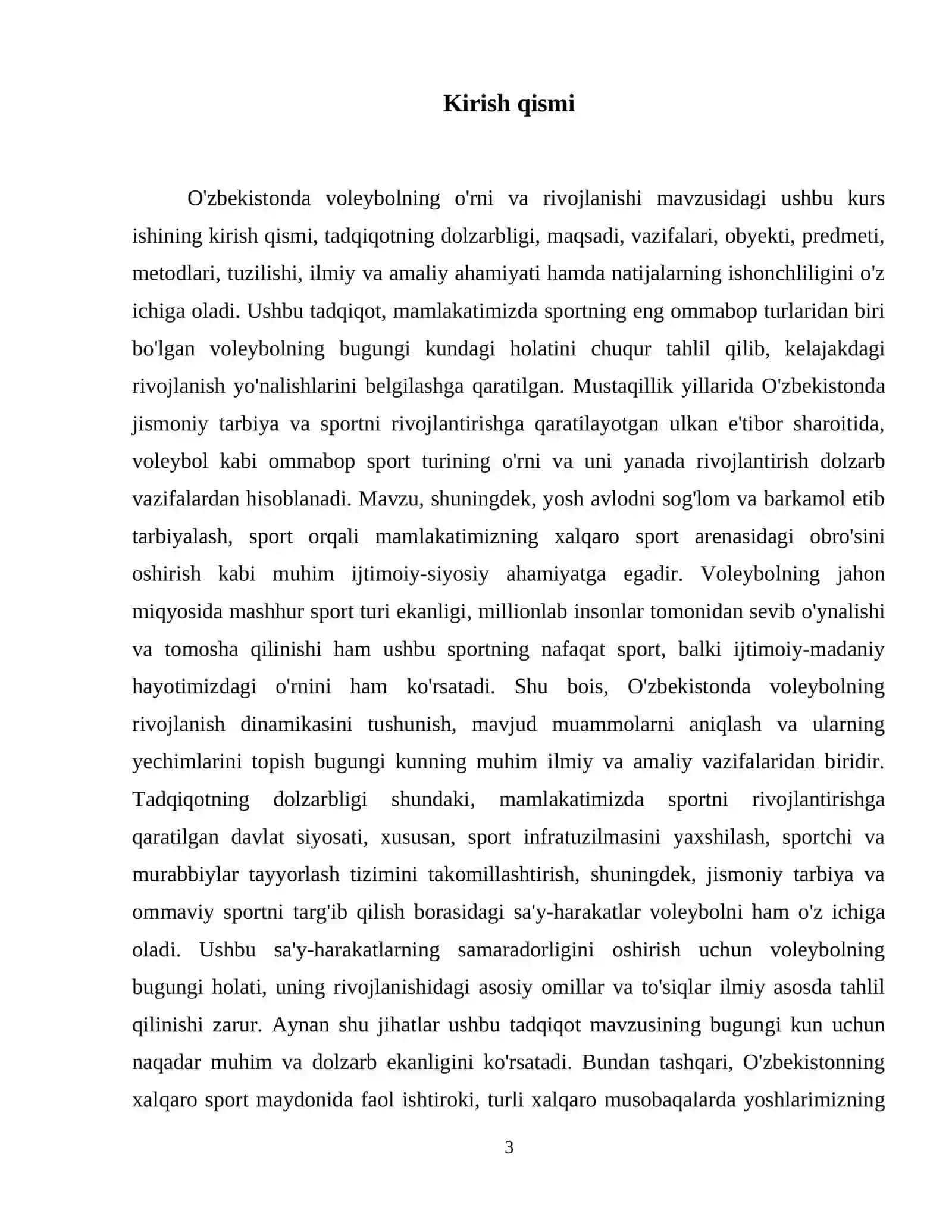 O'zbekistonda voleybolning o'rni va rivojlanishi. 4