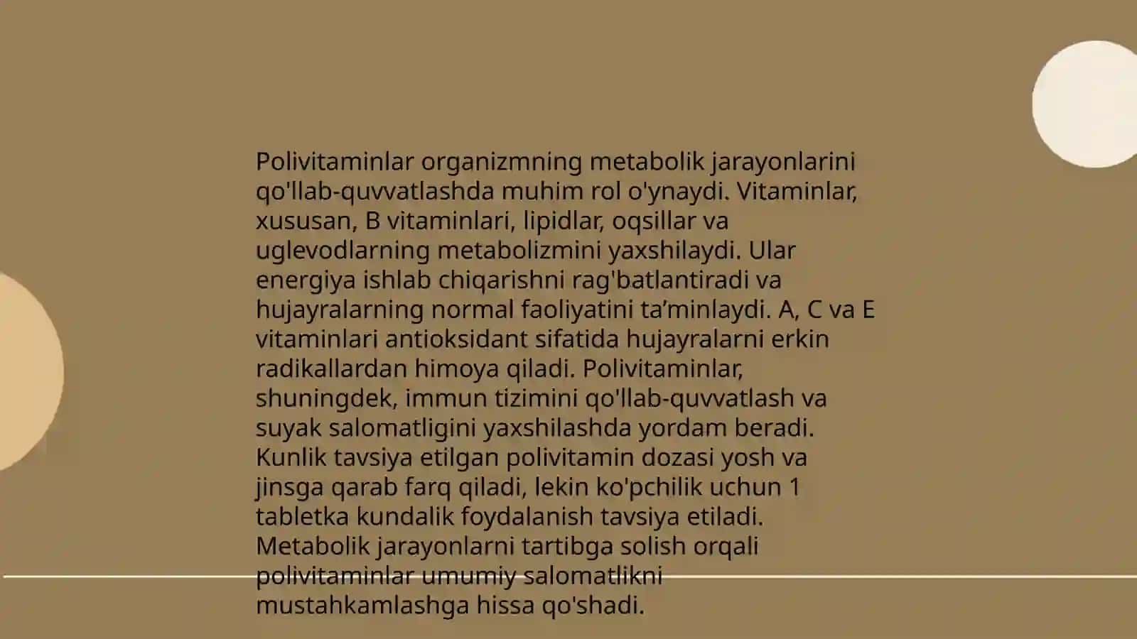Polivitaminlarning farmakodinamikasi 4