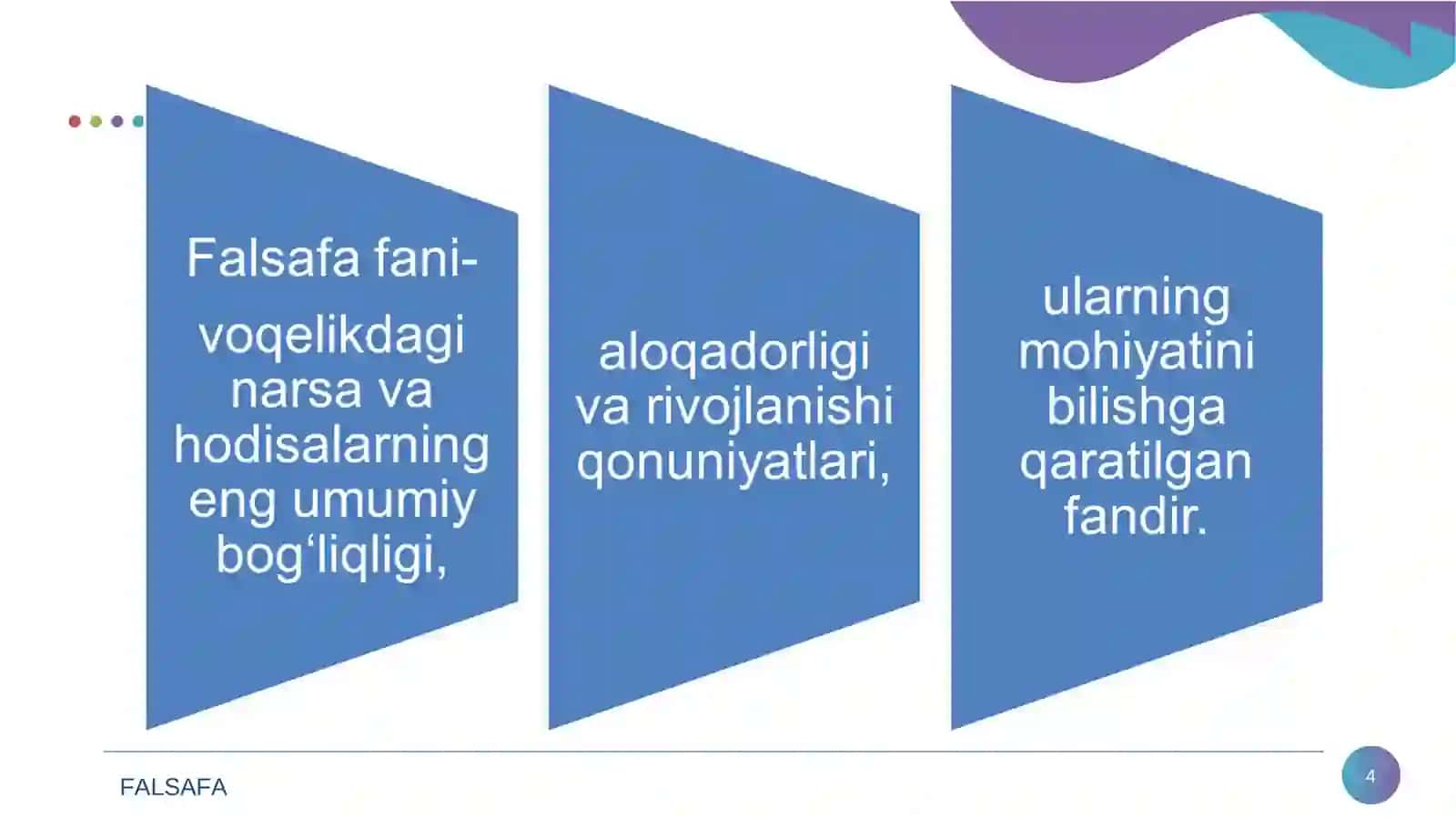 Falsafaning mohiyati 4