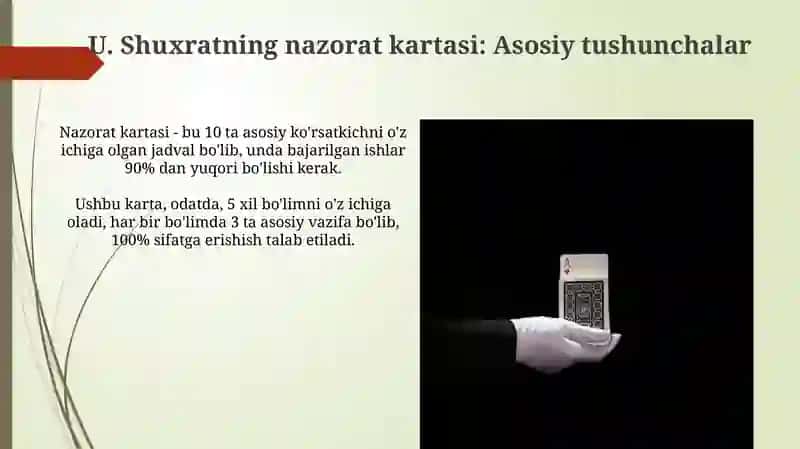 U.Shuxratning nazorat kartasi to‘g‘risida 4