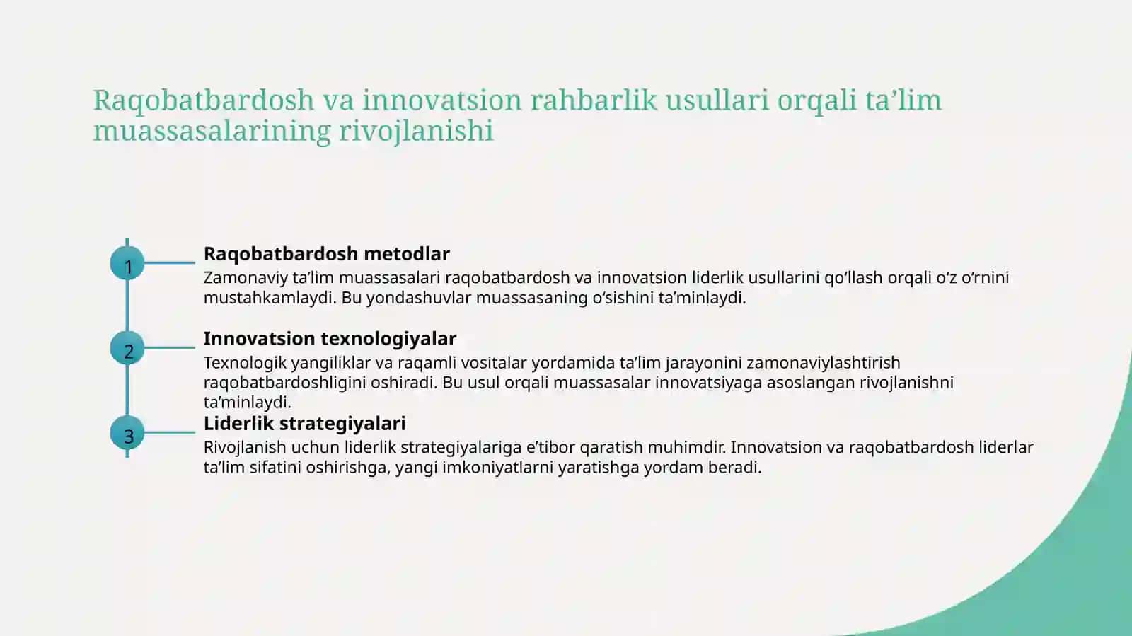 Ta‘lim sohasida menejment madanyati 4