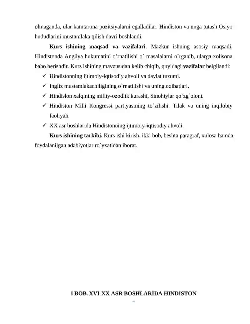 Hindistonda Angliya hukmronligining o’rnatilishi 4