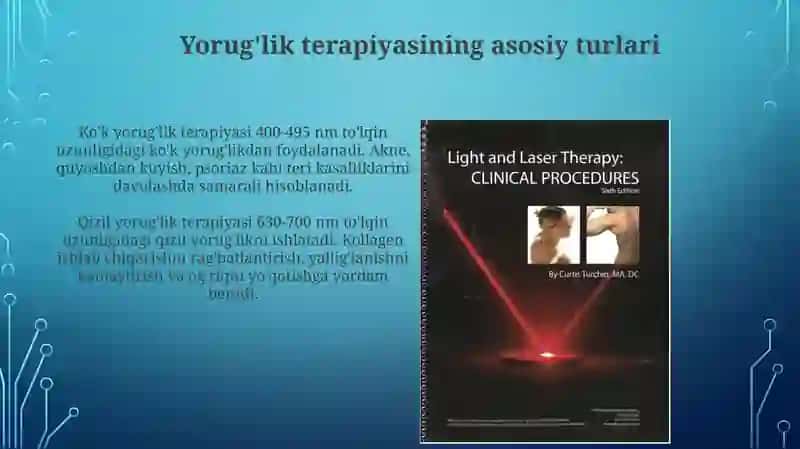 Nur terapiyasi usulini tanlash asoslari 4