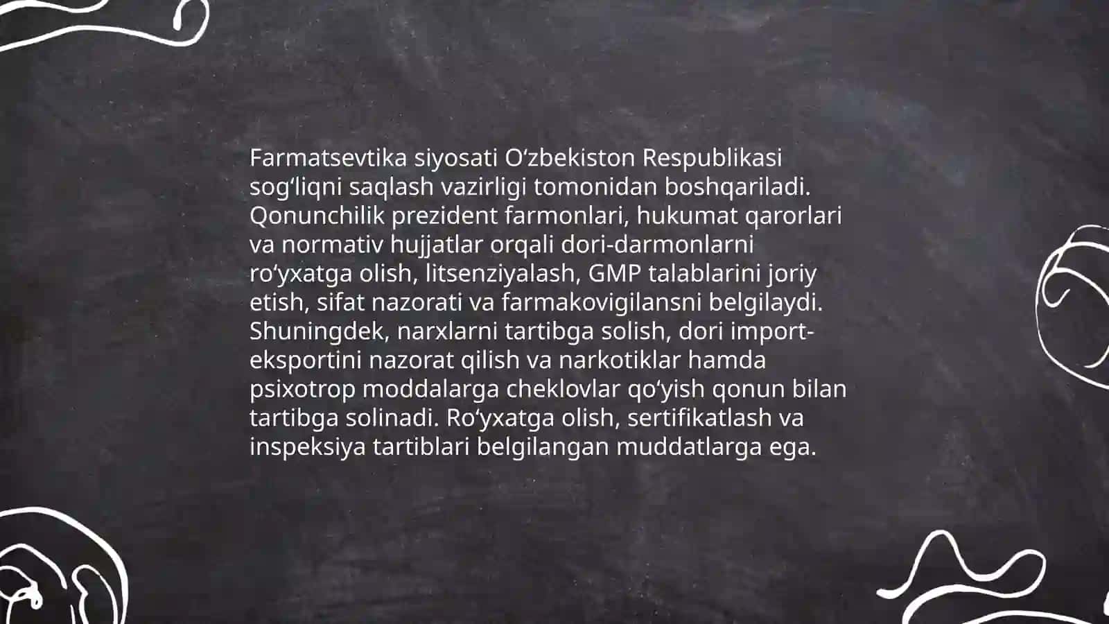 Oʻzbekiston farmatsiya tarmoği tuzilmasi 4