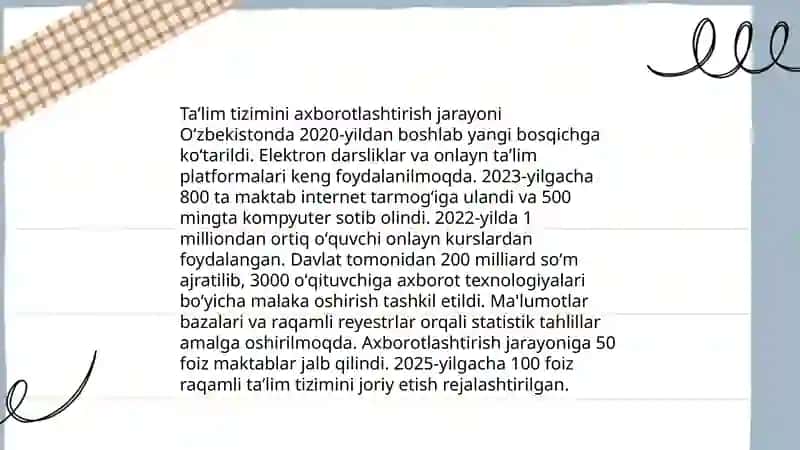 Jamiyat va taʼlimni axborotlashtirish 4