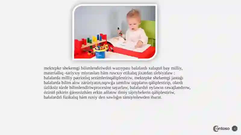 Mektepke shekemgi bilimlendiriw 4
