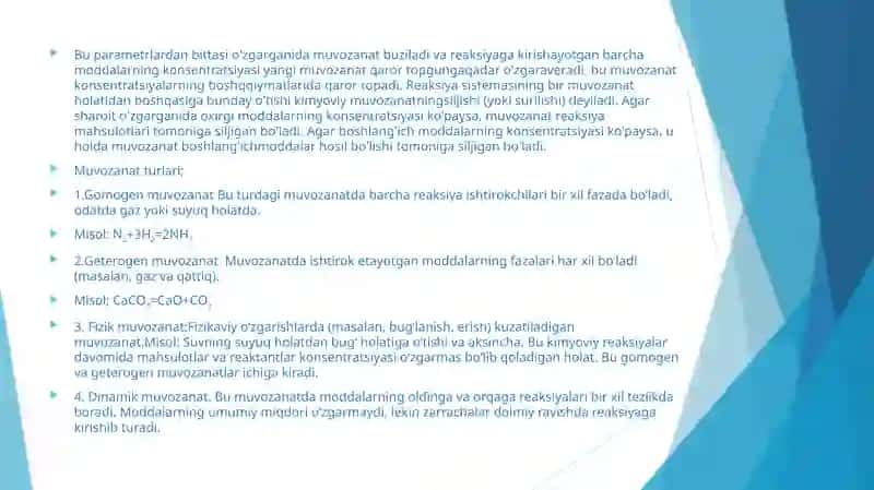 Kimyoviy muvozana ttermodinamikasi 4