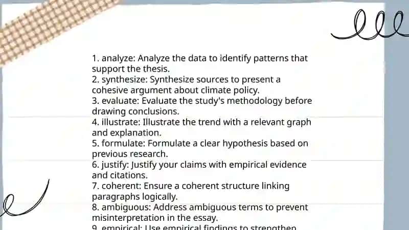 Vocabulary Journal 4
