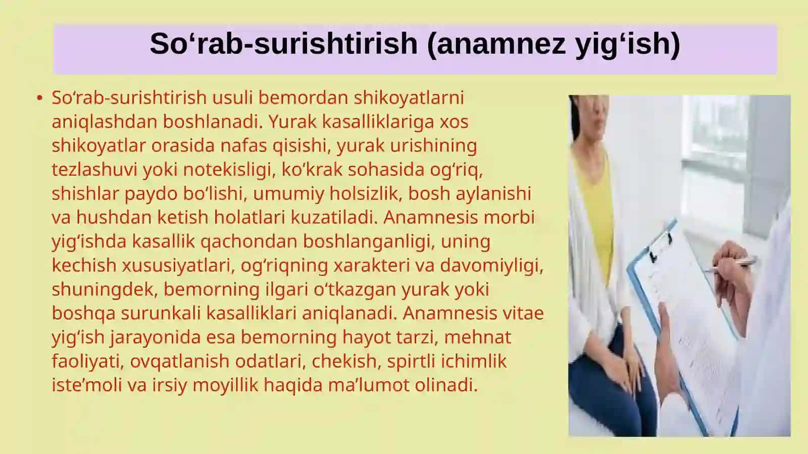 Yurak qon-tomir tizimi tekshirishning ahamiyati 4