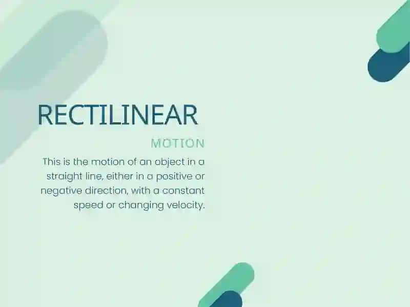 Types of Motion 4