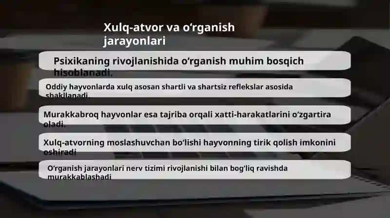 Psixikaning filogenetik taraqqiyoti 4