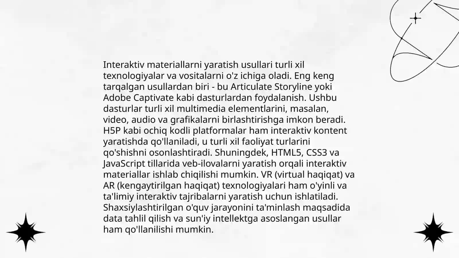 Moodle interaktiv ma'ruzalarni mustaqil bajarish 4