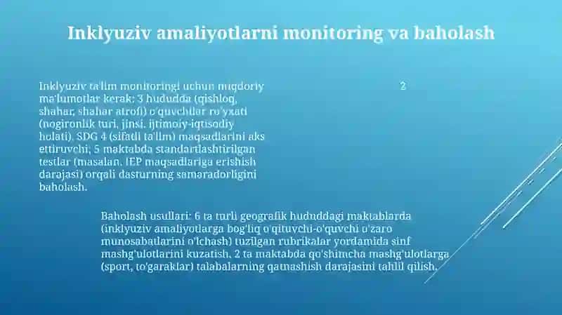 Inklyuziv ta'limning maqsadi va vazifalari 4