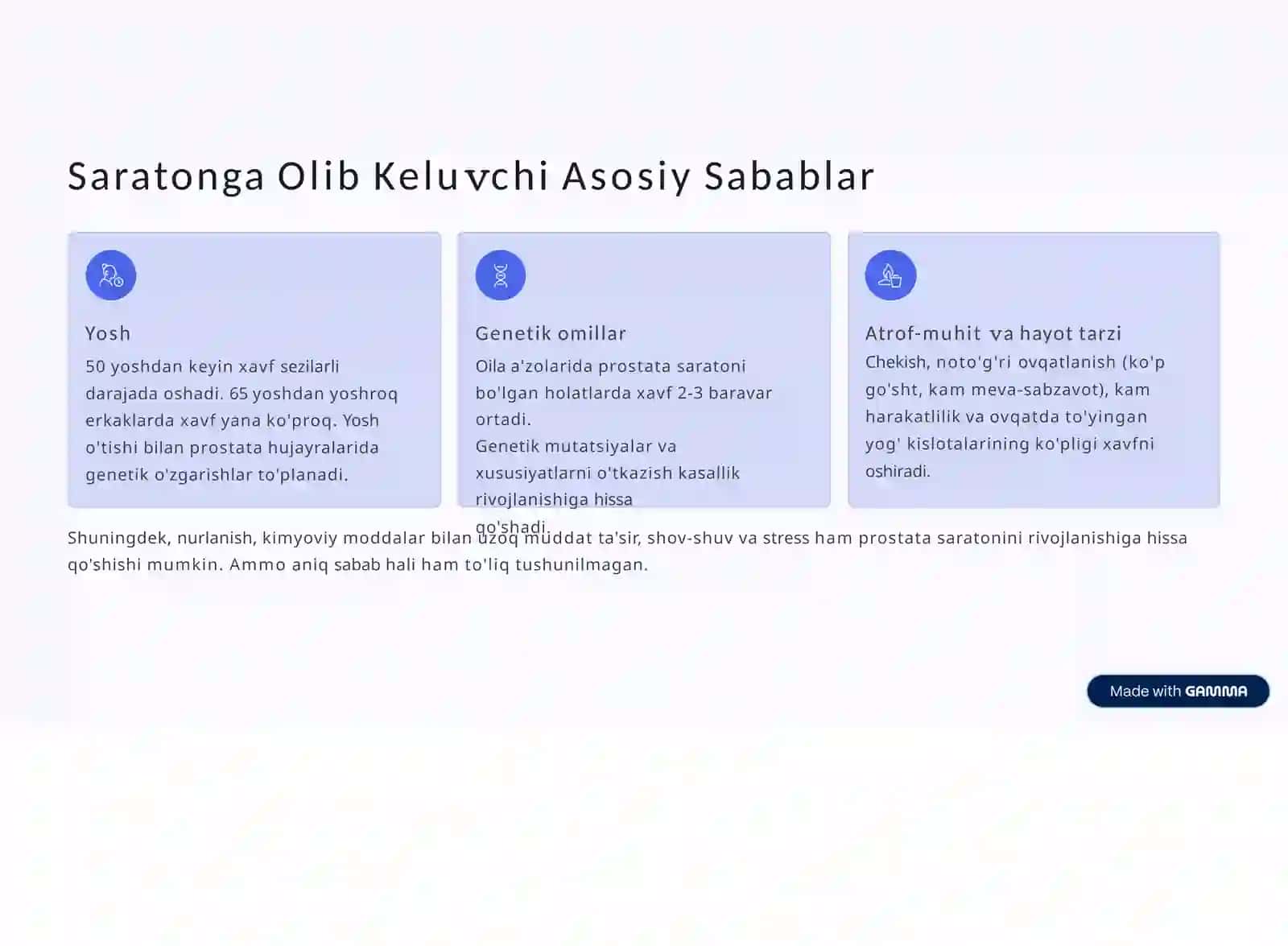 Prostata Bezi Saratoni: Erkaklar Sog'lig'ining Jiddiy Tahdidi 4