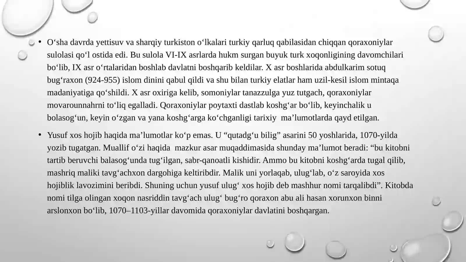 YusufXosHojibVauning“Qutadg’uBilig”dostoni 4