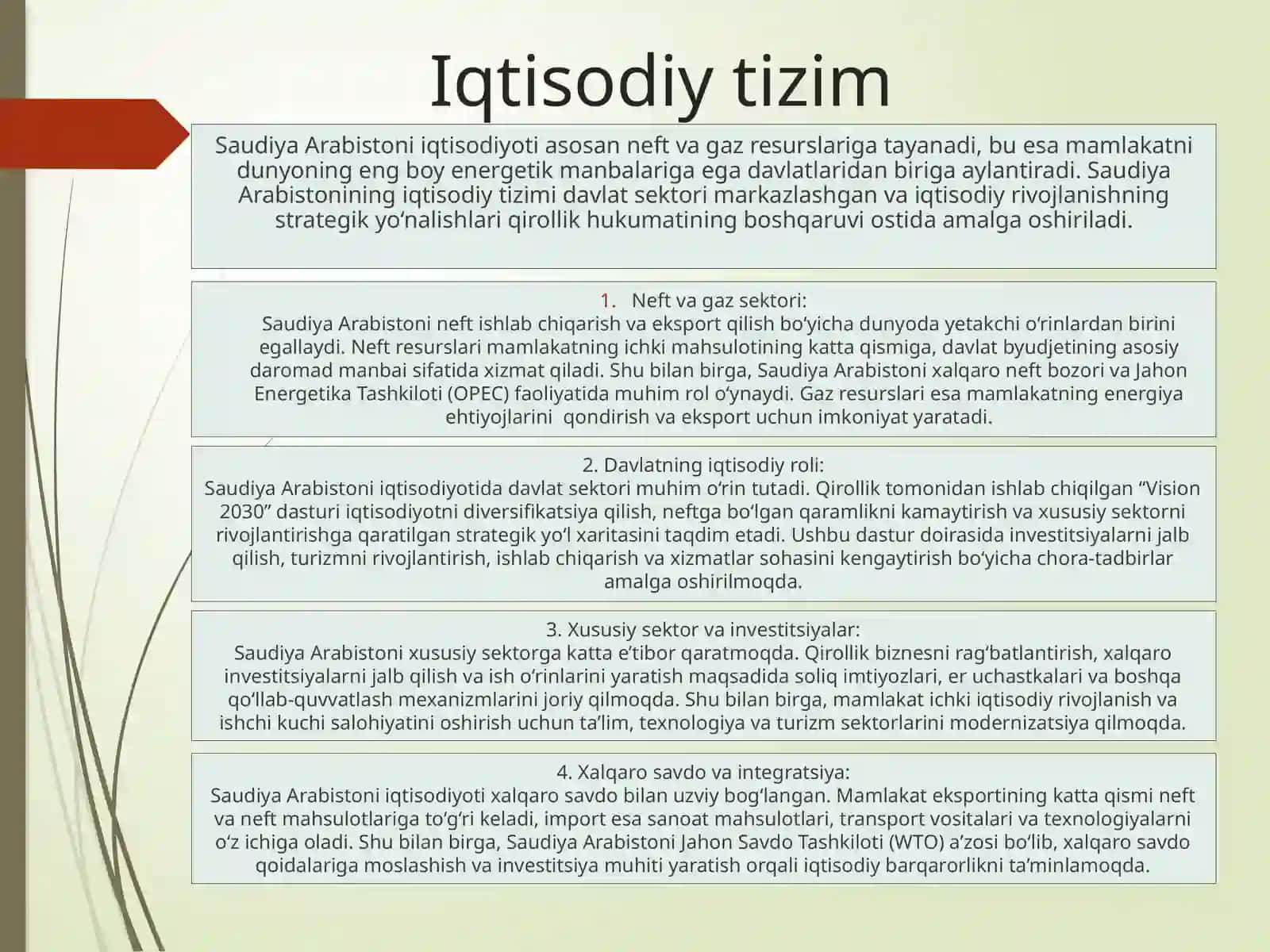 Saudiya Arabistoni iqtisodiyoti 4