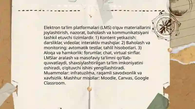 Ta'limda AKT va interaktiv texnologiyalar dan foydalanish 4