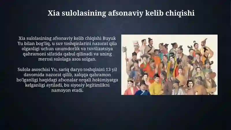 Xia va Shang sulolasi davrida Xitoy 4