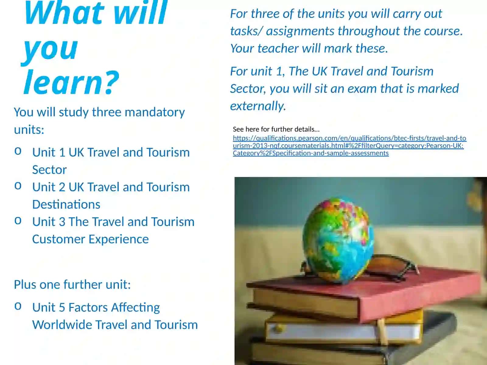 Welcome to Travel and Tourism 4