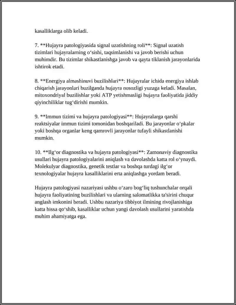 HUJAYRA PATALOGIYASI 4