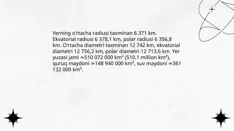 Yerning shakli — geoid tushunchasi 4