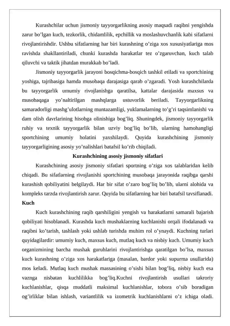 Jismoniy tayyorgarlik va kurash 4