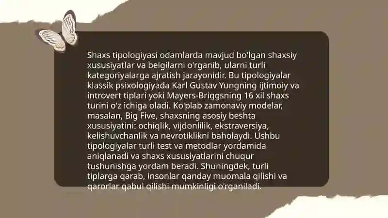 Shaxsiy temperamentini tadqiq etish metodlari 4