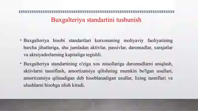 BUXGALTERIYA HISOBINING MILLIY STANDARTLARI. 4