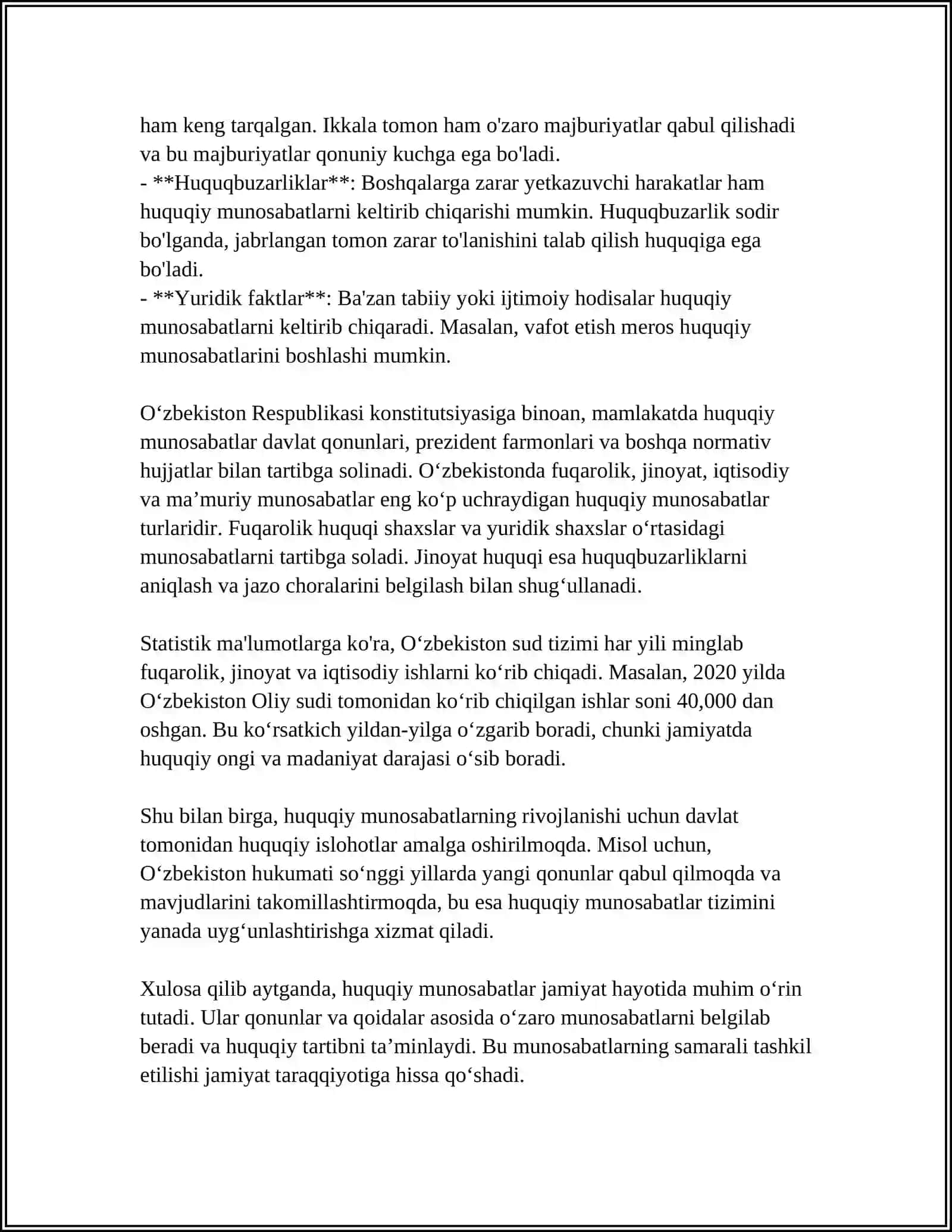 FUQORALIK-HUQUQIY MUNOSABAT SUBYEKTLARI VA OBYEKTLARI 4