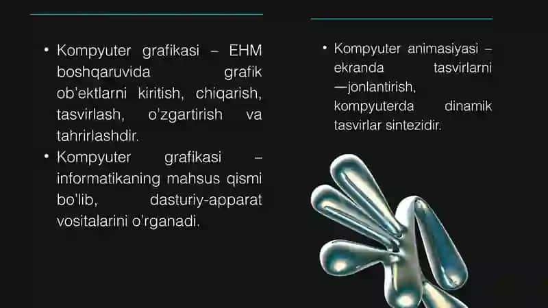Kompyuterning grafik imkoniyatlari 4