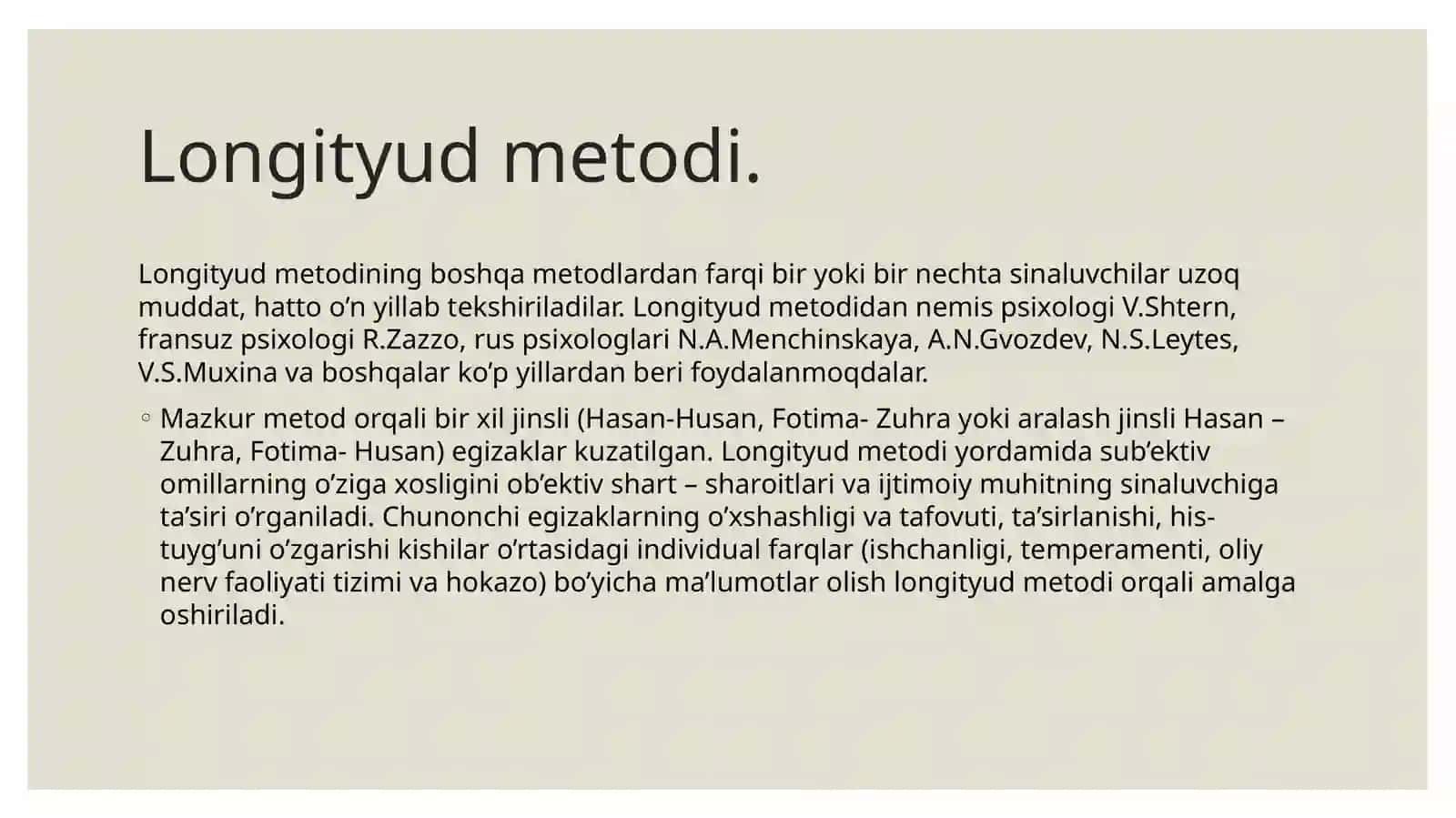 Psixologiyaning zamonaviy tadqiqot metodlari 4
