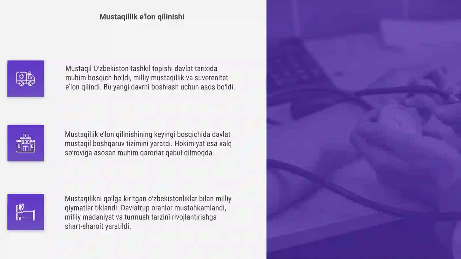 Mustaqil Uzbekiston tashkil topishi va va uning hokimiyati 4