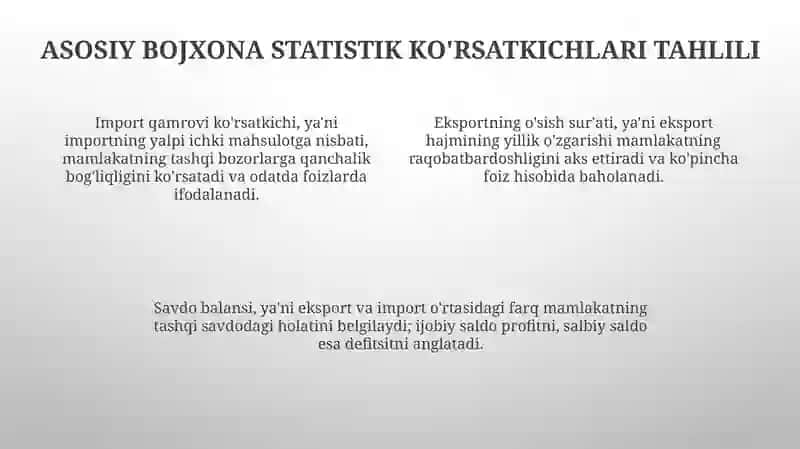 Bojxona statistikasi 4