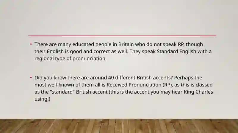 Types of English pronunciation 4