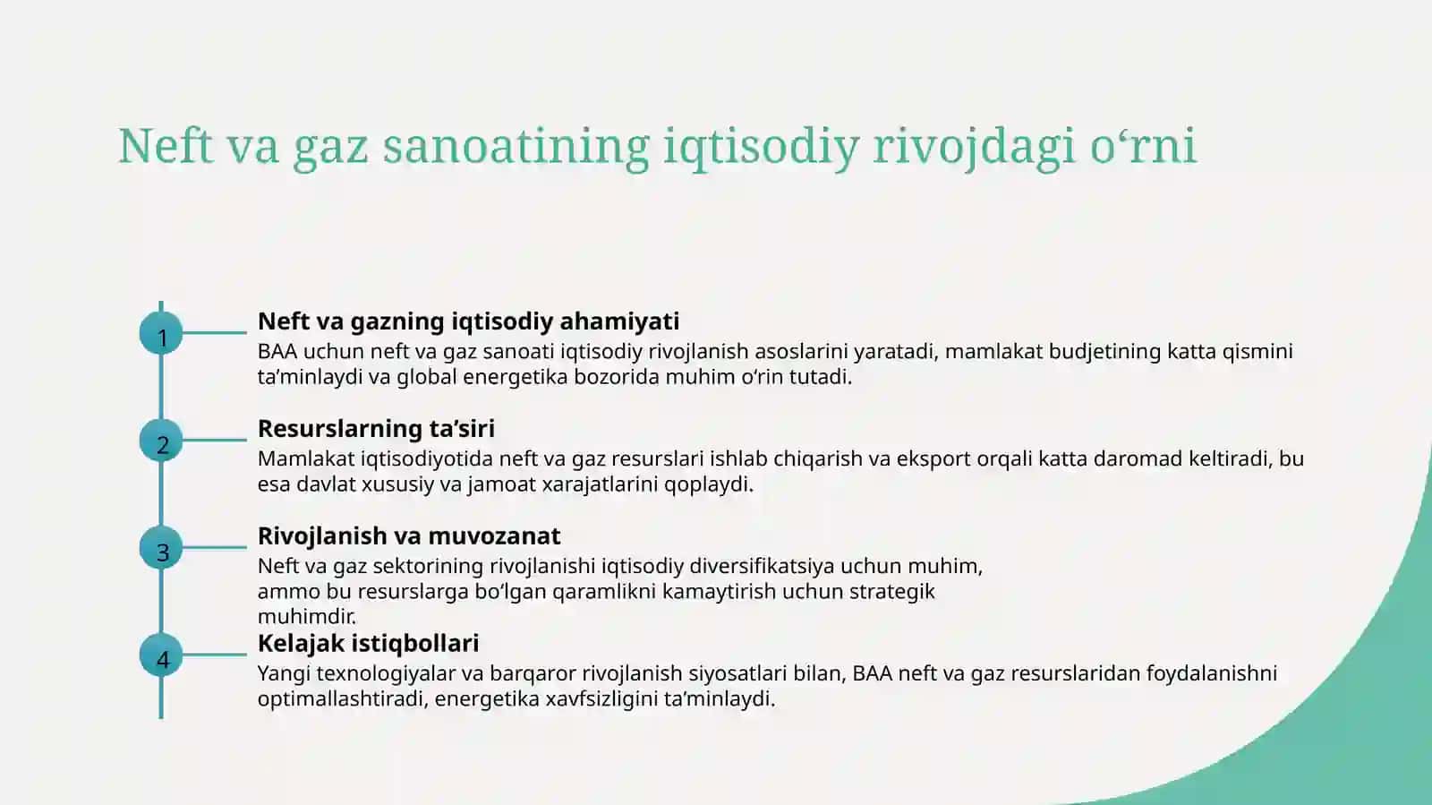 Birlashgan Arab Amirliklarining iqtisodiyoti 4