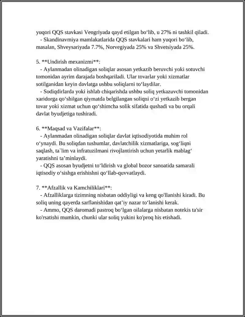 Aylanmadan olinadigan soliqlar 4