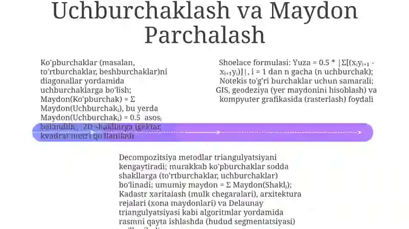 Asosiy Ko'pburchak Yuzasi Formulalari 4