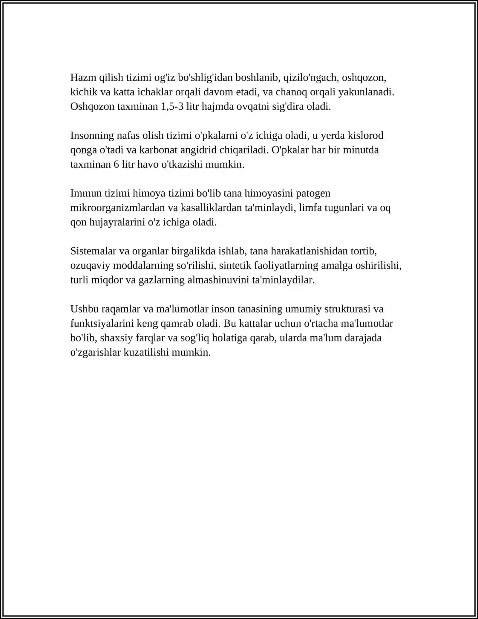 ANATOMIYA HAQIDA TUSHUNCHA 4
