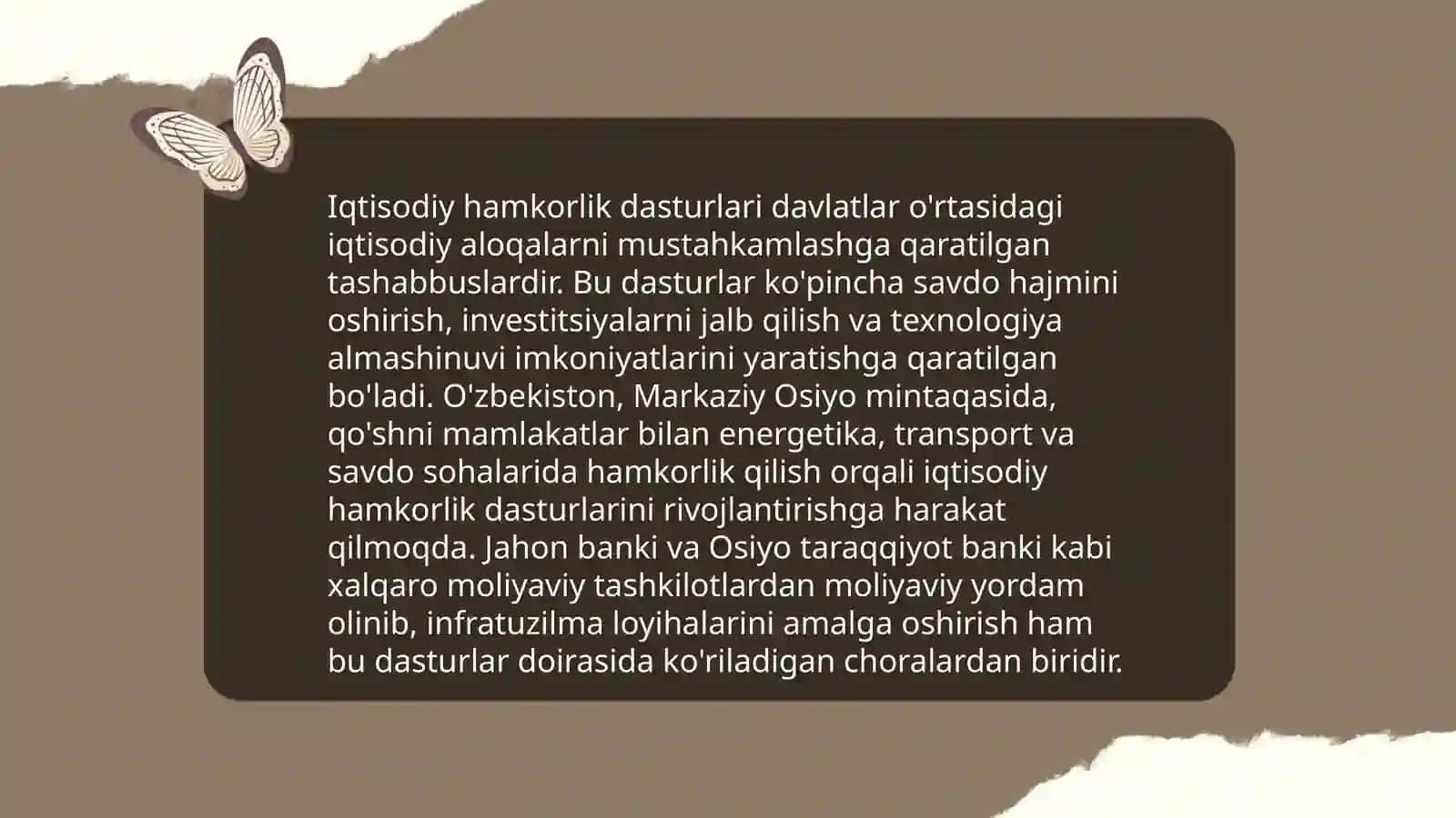 Oʻzbekiston va Xitoy aloqalari 4