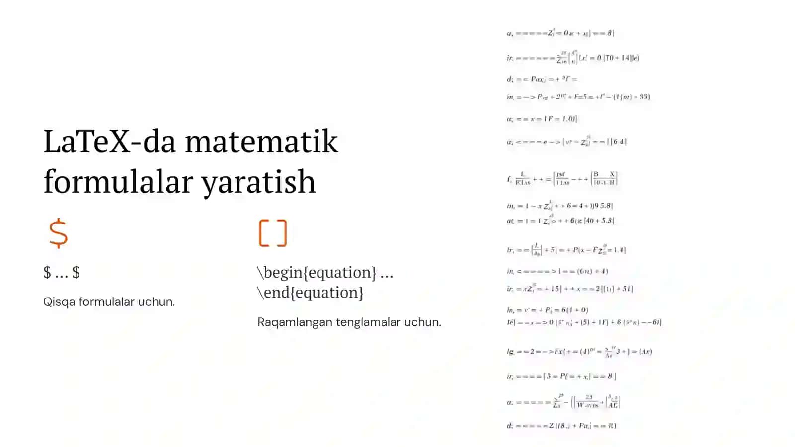 LaTeX bilan matematik formulalarni yaratish 4