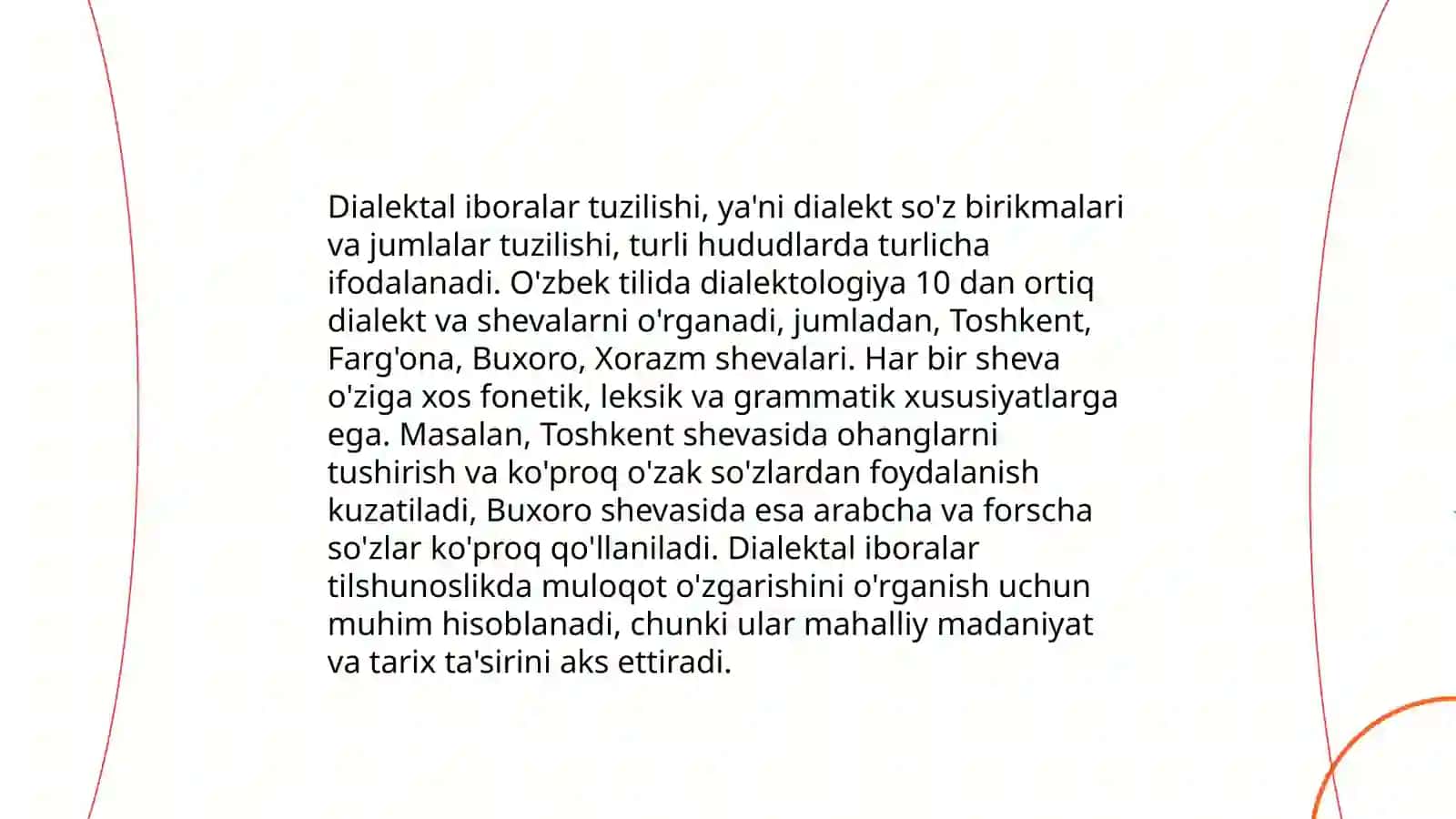 Dialektal matnlarning sintaktik tahlili va leksik tahlili 4