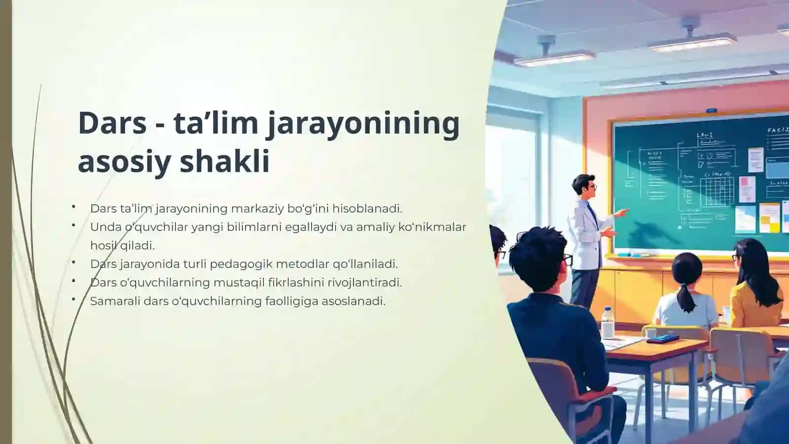 Ta’limning tashkillashtiruvchi shakllari va vositalari 4