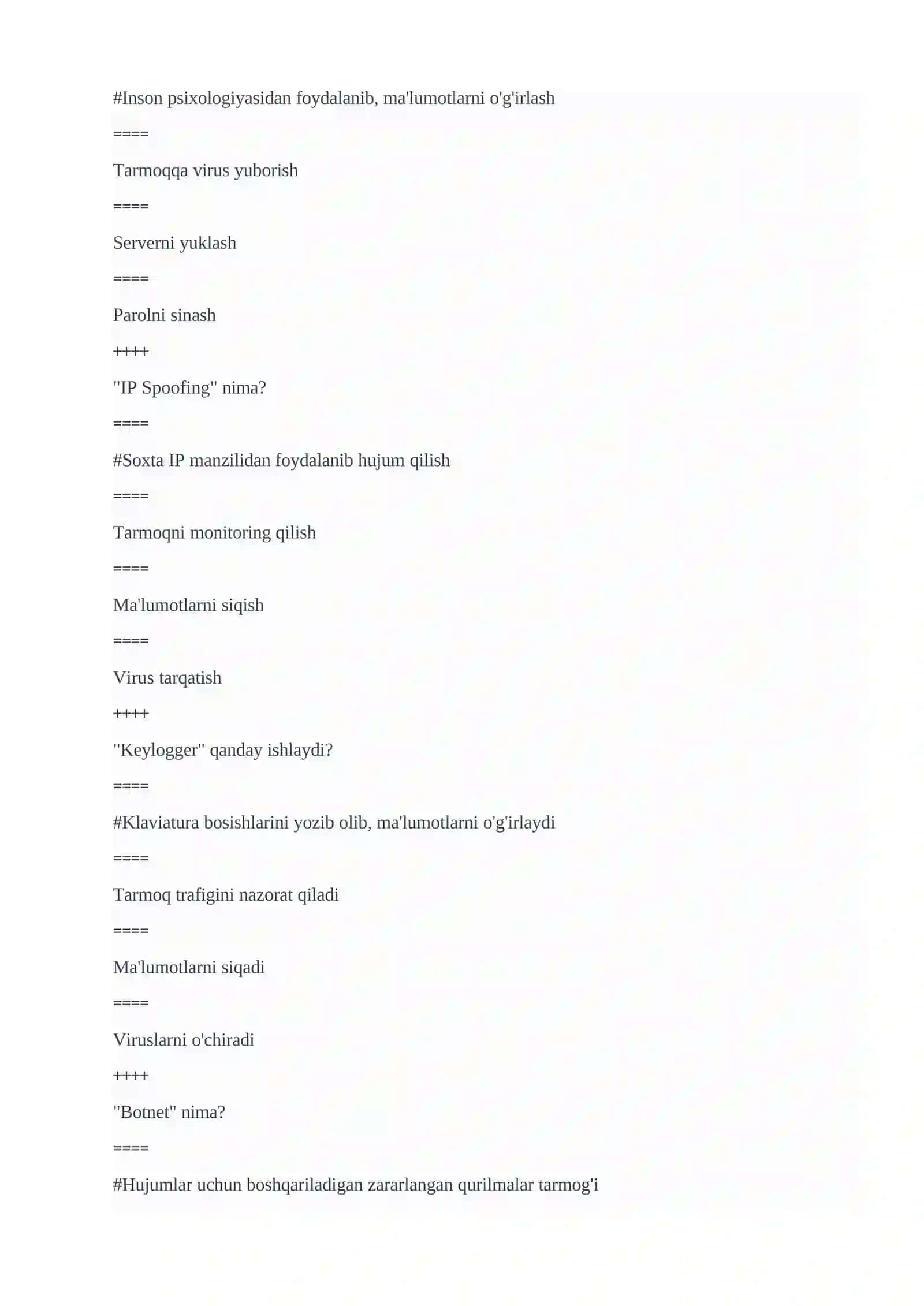Malware deganda nima tushuniladi? 4