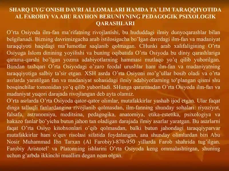 Pedagogiyaning rivojlanishiga hissa qo'shgan olimlar 4